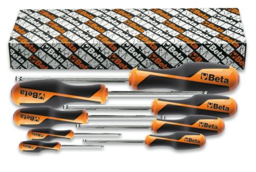 BETA 1266BP/S8 Hatlapú gömbfejű imbuszkulcskészlet, 8 darabos (BETA 1266BP/S8)