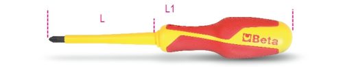 BETA 1279MQ PZ3 Pozidriv®- és Supadriv® csavarhúzó (BETA 1279MQ/PZ3)