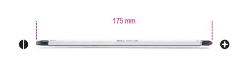 BETA 1281LPH/1 Cserélhető csavarhúzószár hasítottfejű és Phillips®-csavarokhoz (BETA 1281LPH/1)
