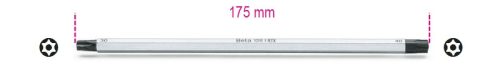 BETA 1281RTX/3 Cserélhető csavarhúzószár Tamper Resistant Torx®-csavarokhoz (BETA 1281RTX/3)