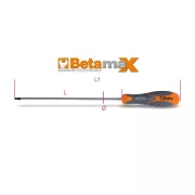BETA BETA 1297Tx-L/25 imbusz csavarhúzó Torx® csavarokhoz, hosszú krómozott, fekete fej – kéziszerszám