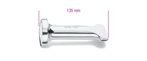 BETA 1302 Konvex egyengető idom, kerek, sima (BETA 1302)