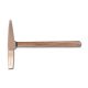 BETA 1379BA Rozsdaeltávolító kalapács, szikramentes, fanyéllel (BETA 1379BA)