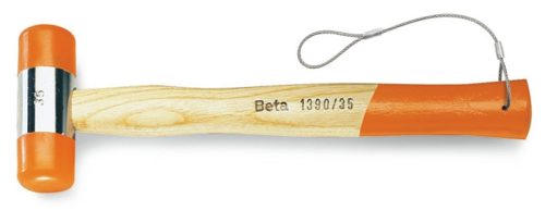 BETA 1390HS Műanyag kalapács, cserélhetõ végekkel, fanyéllel H-SAFE (BETA 1390HS/35)