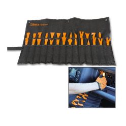   BETA 1479/B27 27 darabos nylon szerszámkészlet kárpitpatentekhez, és műanyagokon és tömítéseken történő munkavégzéshez felfüggeszthető tartóban (BETA 1479/B27")