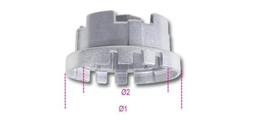 BETA 1493AL/4S 80 Olajszűrőleszedő dugókulcs ázsiai autókhoz (BETA 1493AL/4S-L)