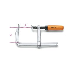   BETA 1593 160 Gyors párhuzamszorító, horganyzott (BETA 1593/160)