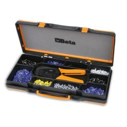   BETA BETA 1606A/C9 Saruzó fogó kábelsarukhoz 450 kábelsaruval 0,5 mm²-6 mm² (BETA 1606A/C9)