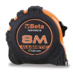   BETA 1691MG Mágneses mérőszalag ütésálló ABS ház, acélszalag, II. pontossági osztály
