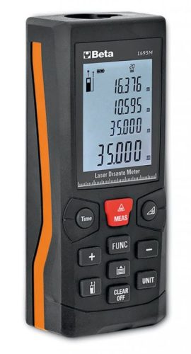 BETA 1693M Multifunkciós lézeres távolságmérő, 80m