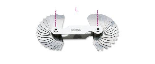 BETA 1707A/3 Rádiusz-sablon (BETA 1707A/3)