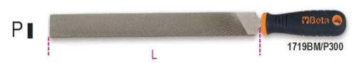 BETA 1719BMB/P 300 Laposreszelő, műanyag nyéllel (BETA 1719BM B/P300)