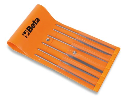 BETA 1720/B6 6 részes tűreszelő szerszámkészlet (1720/…cikk) műanyag dobozban (BETA 1720/B 6)