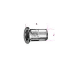   BETA 1742R-AL M4 Alumínium szegecsek a 1742-1742A-1946KF modellhez (BETA 1742R-AL/M4)