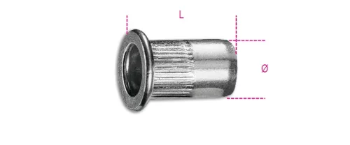 BETA 1742R-AL M4 Alumínium szegecsek a 1742-1742A-1946KF modellhez (BETA 1742R-AL/M4)