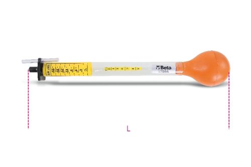 BETA 1759A Fagyállóvizsgáló, üvegtest (BETA 1759A)