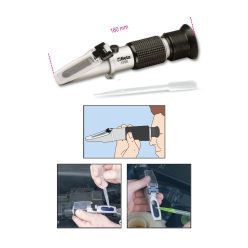   BETA 1759 Optikai fagyálló-, akkumulátorsav-, tárcsamosó- és AdBlue®-folyadék vizsgáló készülék Erősített tokban szállítva (BETA 1759)