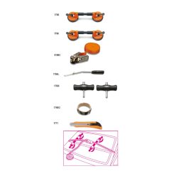   BETA 1766/8 8 darabos szélvédőkivágó készlet (BETA 1766/8)