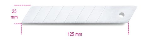 BETA 1773RL Letörhető dekorkéspenge, 25 mm széles (BETA 1773RL)