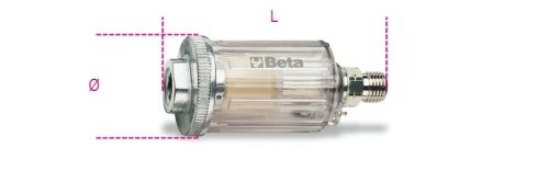 BETA 1919SC ¼ Mini nedvesség leválasztó (BETA 1919SC 1/4)