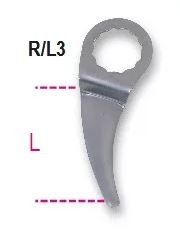 BETA 1938 R/L3-blades for windscreen removers (BETA 1938R/L3)