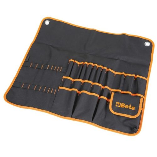 BETA 2002/BV42 Tartós poliészterből készült összetekerhető szerszámtok, üres, kiütőkészlethez