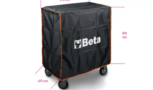BETA BETA 2400-COVER C24S Nylon takaró a C24S/SA - C39 fiókos szerszám kocsikhoz (BETA 2400-COVER C24S")