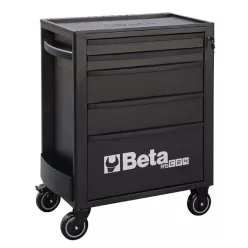 BETA RSC24/5-N 5 fiókos szerszámkocsi, fekete