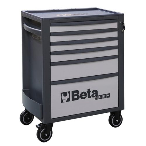 BETA RSC24/6-G 6 fiókos szerszámkocsi, szürke