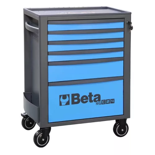BETA RSC24/6-B 6 fiókos szerszámkocsi, kék