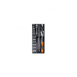   BETA T102 kemény hőformált műanyag tálca szerszámkészlettel (BETA 2424 T102)