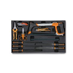   BETA BETA 2424 T284 Kemény hő formázott tálca reszelőkkel és vágószerszámokkal (BETA 2424 T284)