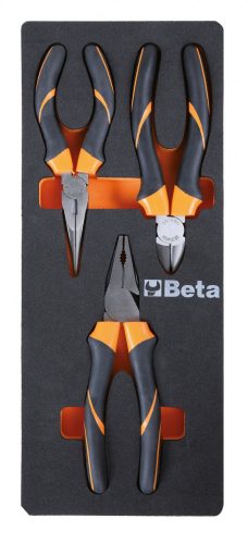 BETA M134 Lágy hőformált tálca lapos- és csípőfogókkal (BETA M134)