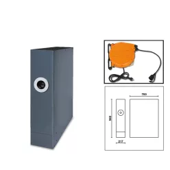   BETA BETA C55B/GAE Univerzális láb elektromos kábeldobbal műhelyberendezés munkapadhoz (BETA C55B/GAE)