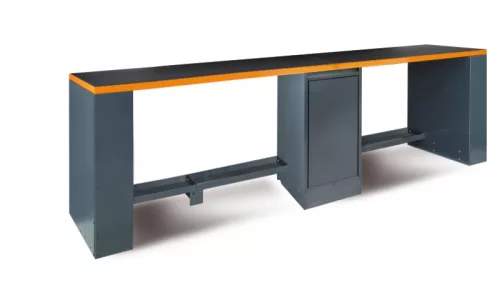 BETA C55B-D4 4 méteres kettős munkalap középső lábbal (BETA C55BG/D4) - szürke