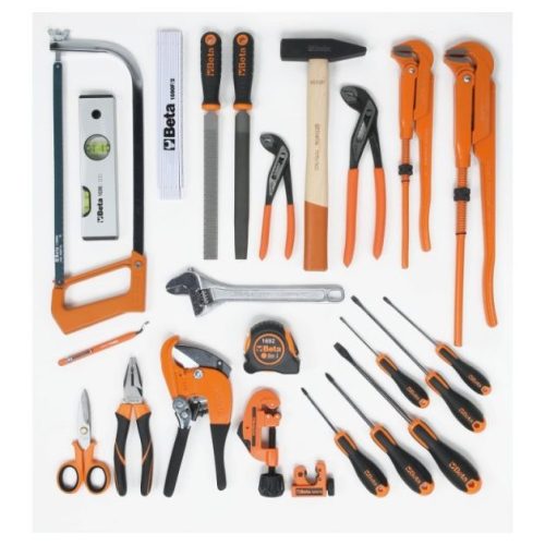 BETA 5980ID/1 24 darabos vízvezetékszerelő szerszámkészlet