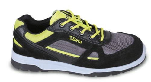 BETA 7314 AF SNEAKERS Perforált hasított bőr cipő nylon mesh és karbon betétekkel 35 (BETA 7314AF/35")