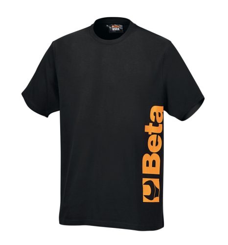 BETA 7549N „Work” póló, 100% pamut, 150 g/m2, fekete S (BETA 7549N)
