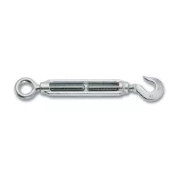 BETA 8006Z M10 feszítőszerelvény horoggal és szemmel, galvanizált (Robur 8006Z/M10) kötéstechnikai eszköz – kötéstechnika