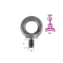BETA 8040EN-K szemescsavar, fekete (Robur 8040EN-K/M18) kötéstechnikai eszköz – kötéstechnika