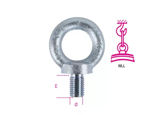 BETA 8040EZ-K szemescsavar, horganyzott (Robur 8040EZ-K/M30) kötéstechnikai eszköz – kötéstechnika