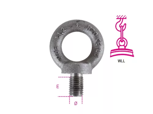 BETA 8040EN-K szemescsavar, fekete (Robur 8040EN-2K/M10) kötéstechnikai eszköz – kötéstechnika