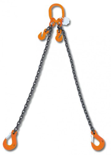 BETA 8097 D16-1 rögzítő emelőheveder közelítő horgokkal 2 karos lánc, táskában (ROBUR 8097/1  D16)