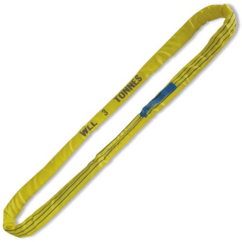 BETA 8176 0,5-T3 3 t emelőheveder végtelenített heveder, sárga, nagy ellenállású polieszter (PES)