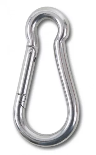BETA 8274 5x50 karabiner horog AISI 316 (Robur 8274/5x50) kötéstechnikai eszköz – kötéstechnika