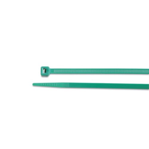 BETA BMV1025 Műanyag kábelkötegelő szalag, zöld (100 db)