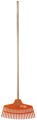 DEDRA Gereblye fa nyéllel, narancssárga pvc 134cm, Fi 22mm