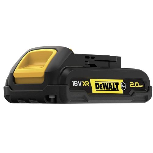 DEWALT 18V 2 Ah gumírozott akkumulátor