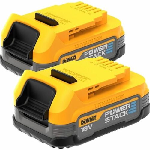 DEWALT 18V, 2x1,7Ah POWERSTACK akku pack