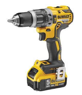 DEWALT 18V 5.0Ah  XR Li-Ion kefementes kompakt ütvefúró csavarozó